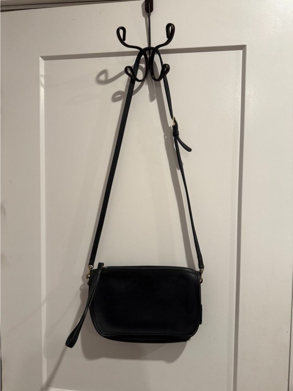 Vintage Coach Mitchell Zip Crossbody Bag K4C-9968 | Navy Blue | Made in USA